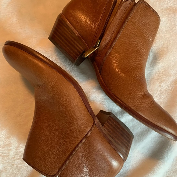 Sam Edelman Leather Ankle Boots - Picture 6 of 9